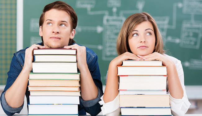 Student comparing loan options on a laptop screen